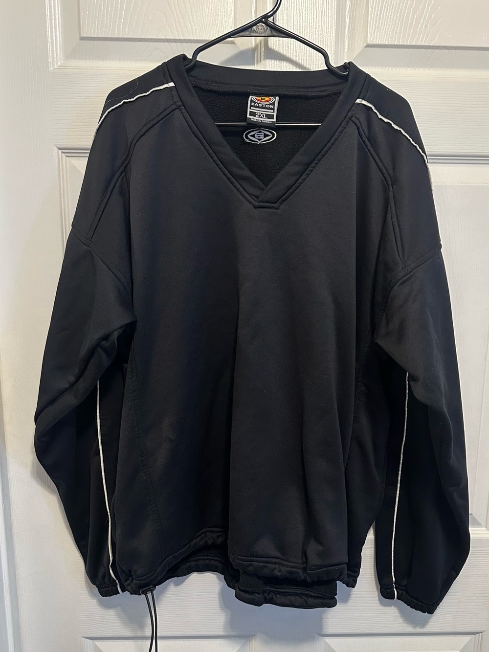 Easton Black Pullover Jersey with White Trim